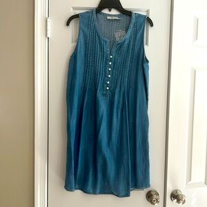 Vineyard Vines  New sleeveless Jean  dress
